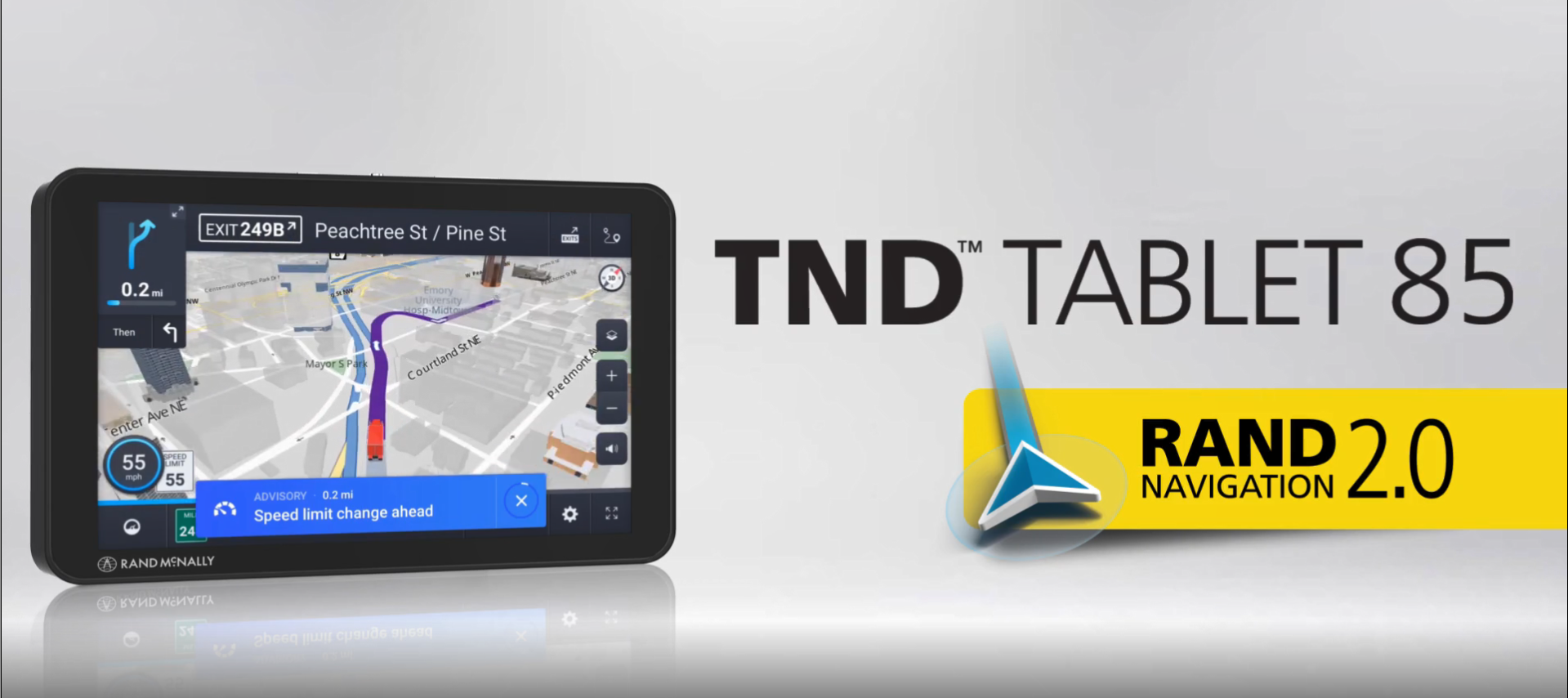 Amazon.com: Rand McNally TND T85 8-inch GPS Truck Navigator with